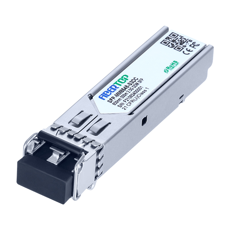 Adtran®1200482G1 Compatible 2.5G SX SFP Émetteur-récepteur MMF 850nm 300m LC DOM