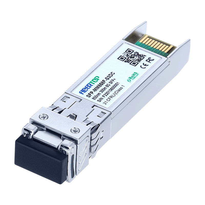 Brocade® XBR-000147 Compatible 8G Fibre Channel SR SFP+Émetteur-récepteur MMF 850nm LC DOM