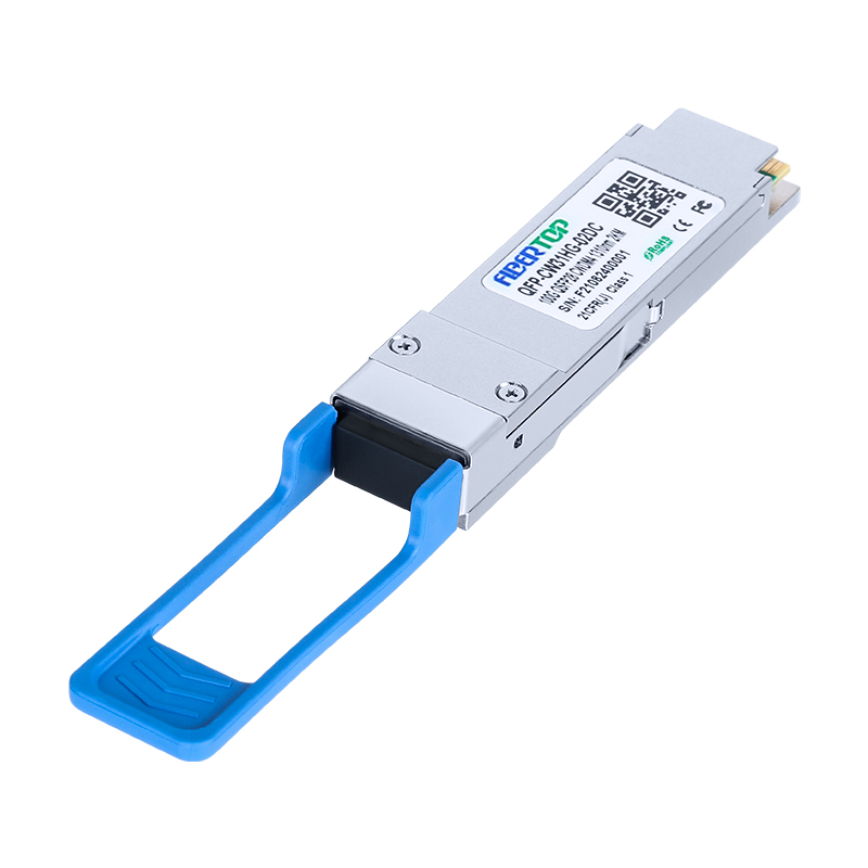 Émetteur-récepteur MikroTik® Q28 + IRDLC2D compatible 100GBase-CWDM4 QSFP28 SMF 2 km LC