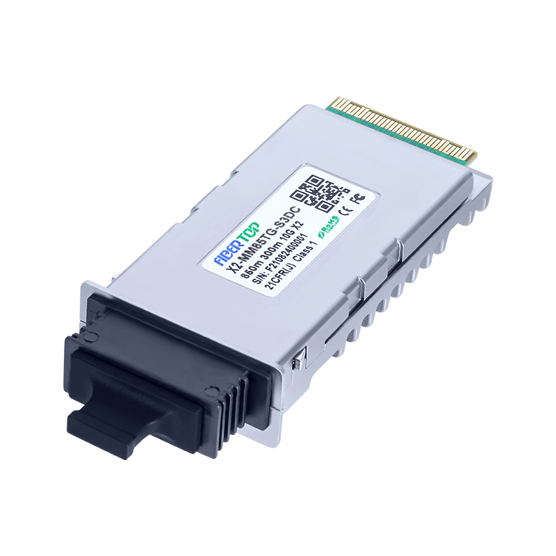 Q Logic X2-SW-01 Émetteur-récepteur compatible 10GBASE-SR X2 MMF 850nm 300m Duplex SC DOM