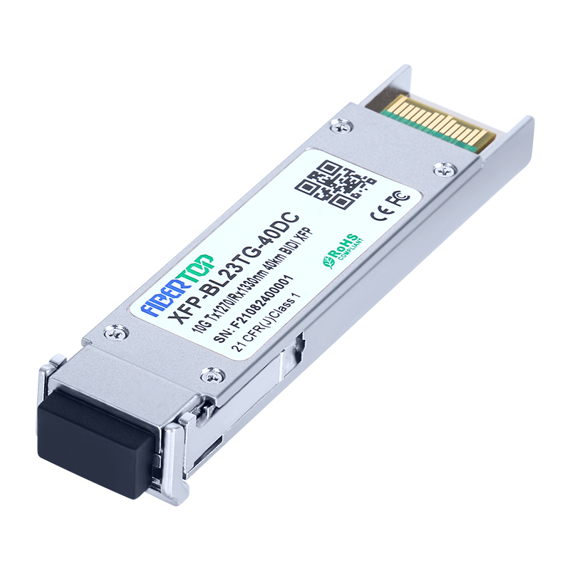 Cisco® XFP-10G-BX40U Émetteur-récepteur 10G XFP BIDI compatible SMF 1270nm Tx/1330nm Rx 40km LC DOM