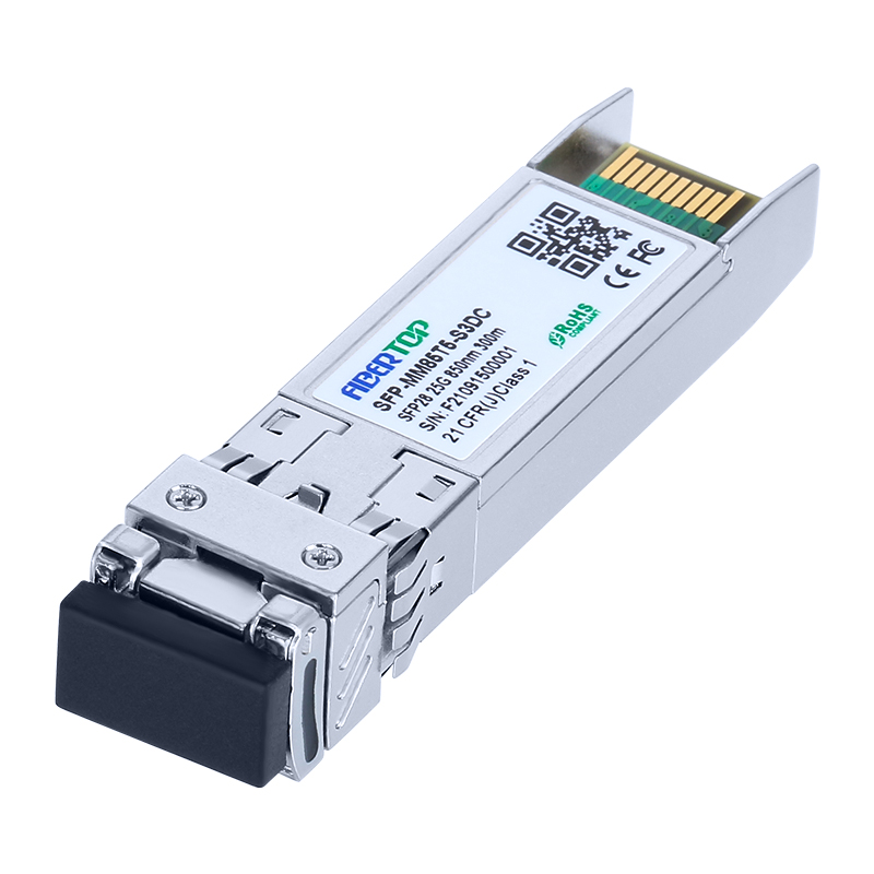 Cisco® Compatible 25GBase-ESR SFP28 Émetteur-récepteur MMF 850nm 300m LC DOM