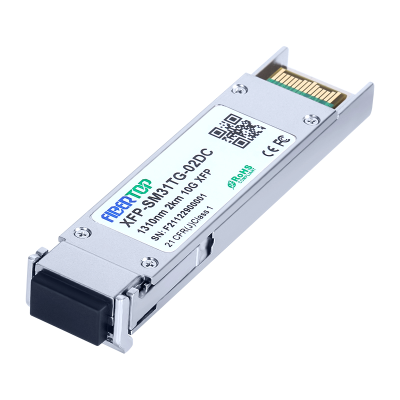 Émetteur-récepteur XFP 10G compatible Brocade ® OC192-XFP-SR1 SMF 1310 nm 2 km LC DOM