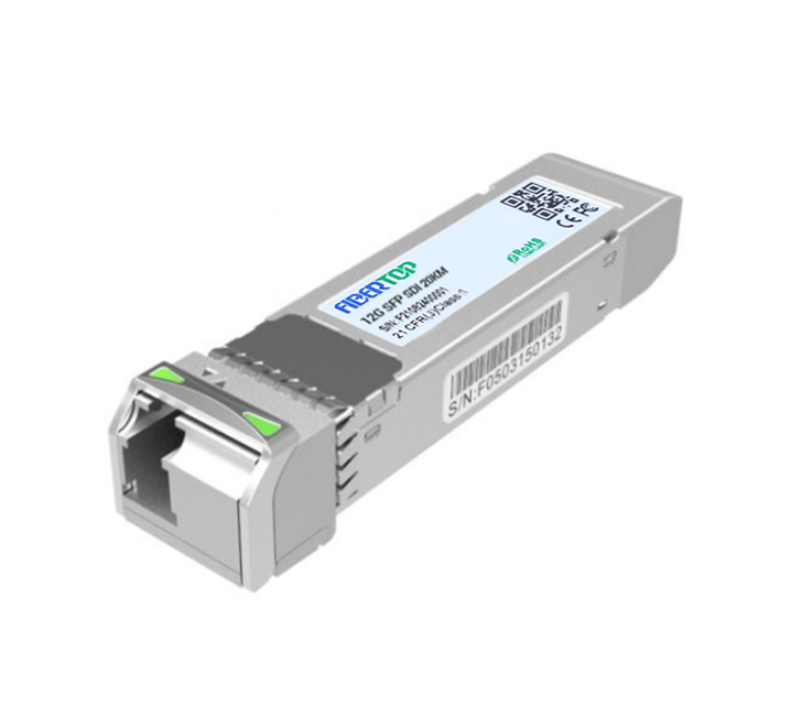 FIBERTOP – émetteur-récepteur vidéo SFP BIDI 12Gbps, émetteur et récepteur SMF 1270NM/1330NM, 20km, simple LC DOM, pour SD/HD/3G/6G/12G-SDI