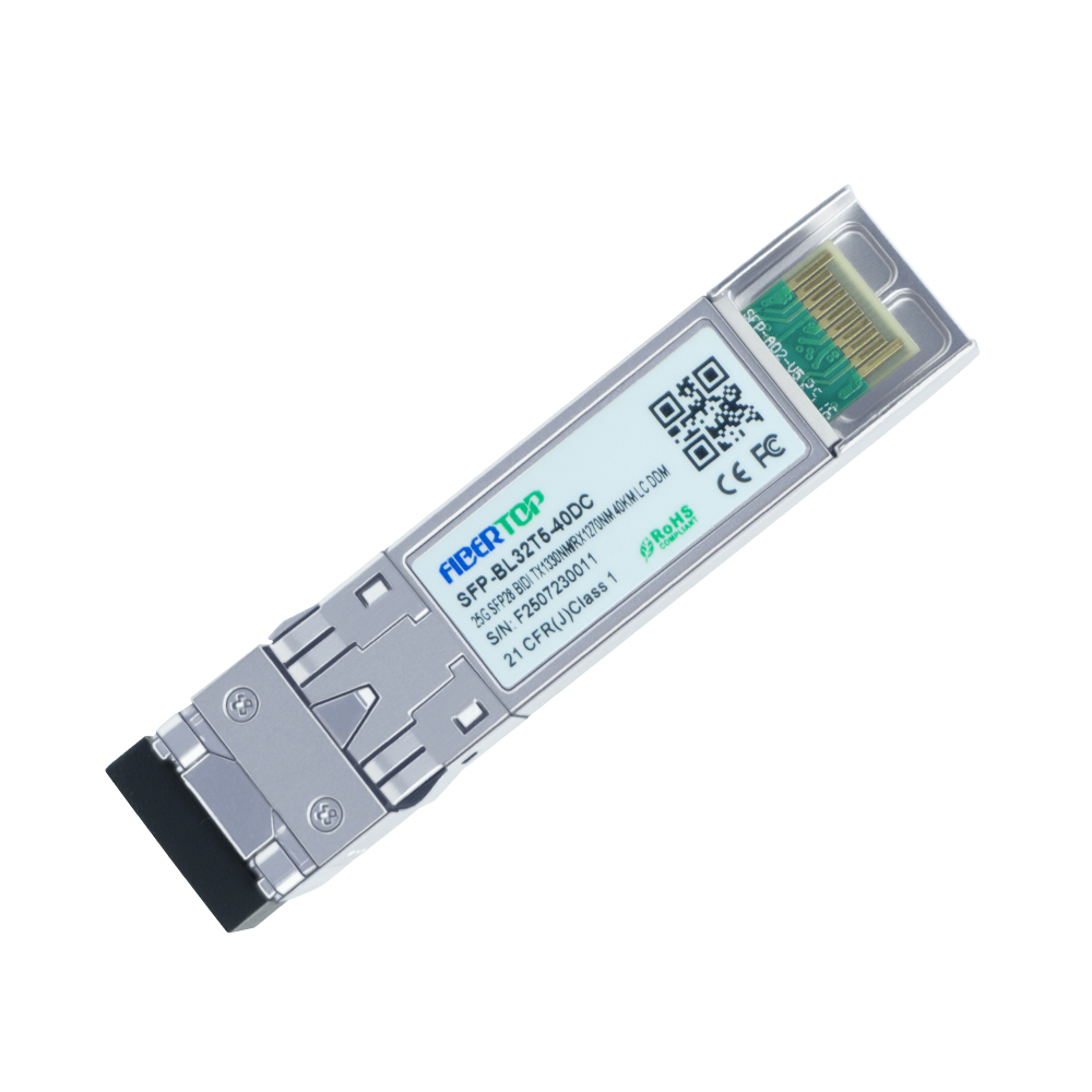 Émetteur-récepteur SFP28 25G BIDI 40 km Tx1330nm/Rx1270nm