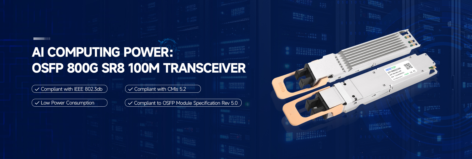 Émetteur-récepteur 100G & 200G & 400G