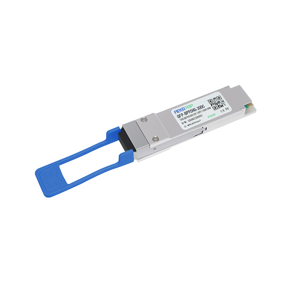 Module émetteur-récepteur optique FIBERTOP 100G QSFP28 ER1 BIDI TX1309NM/RX1305NM 30 km LC DOM
